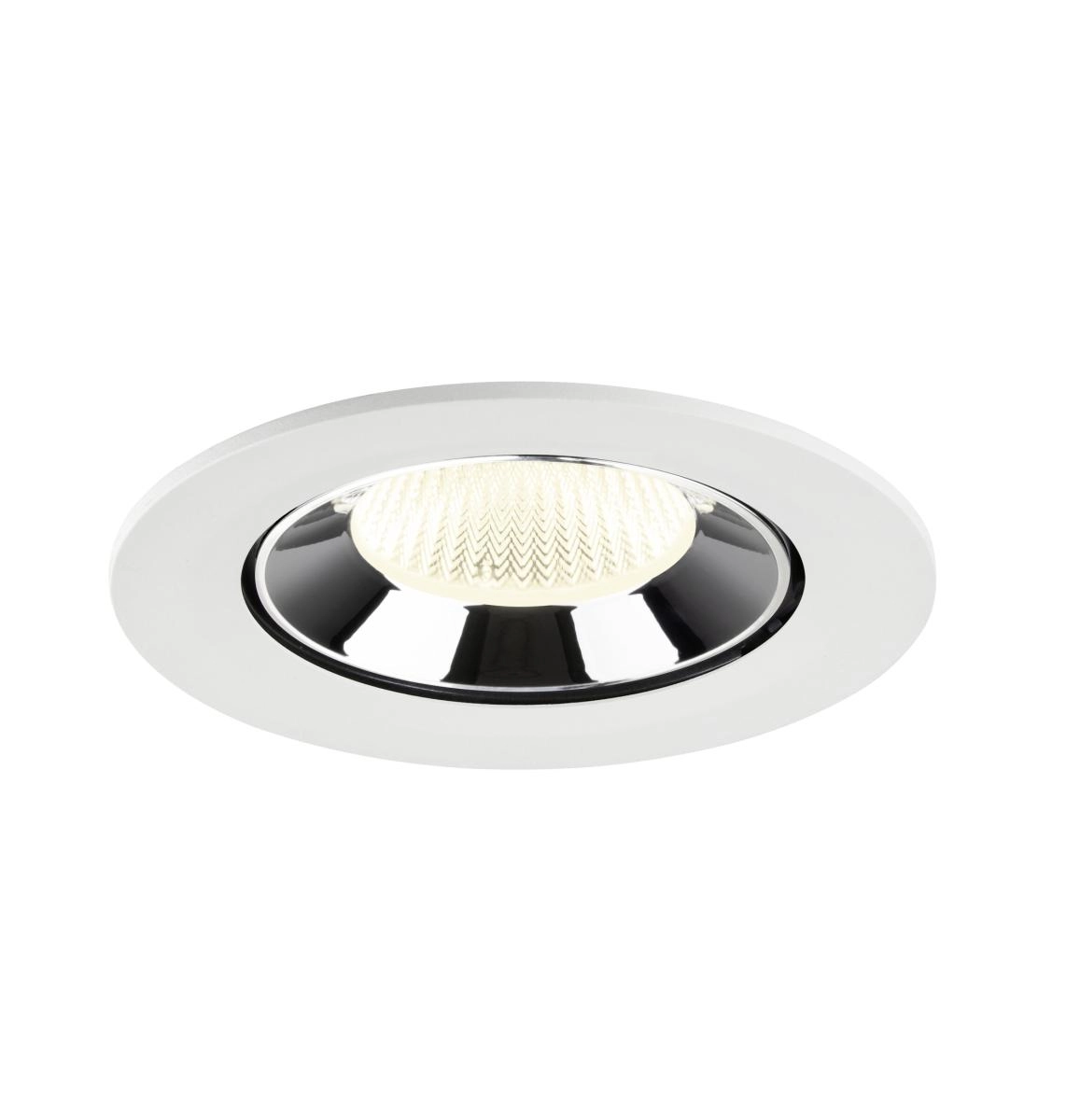 Recessed spotlight Numinos Gimble L white/chrome 4000K - 40deg SLV 4024163310017