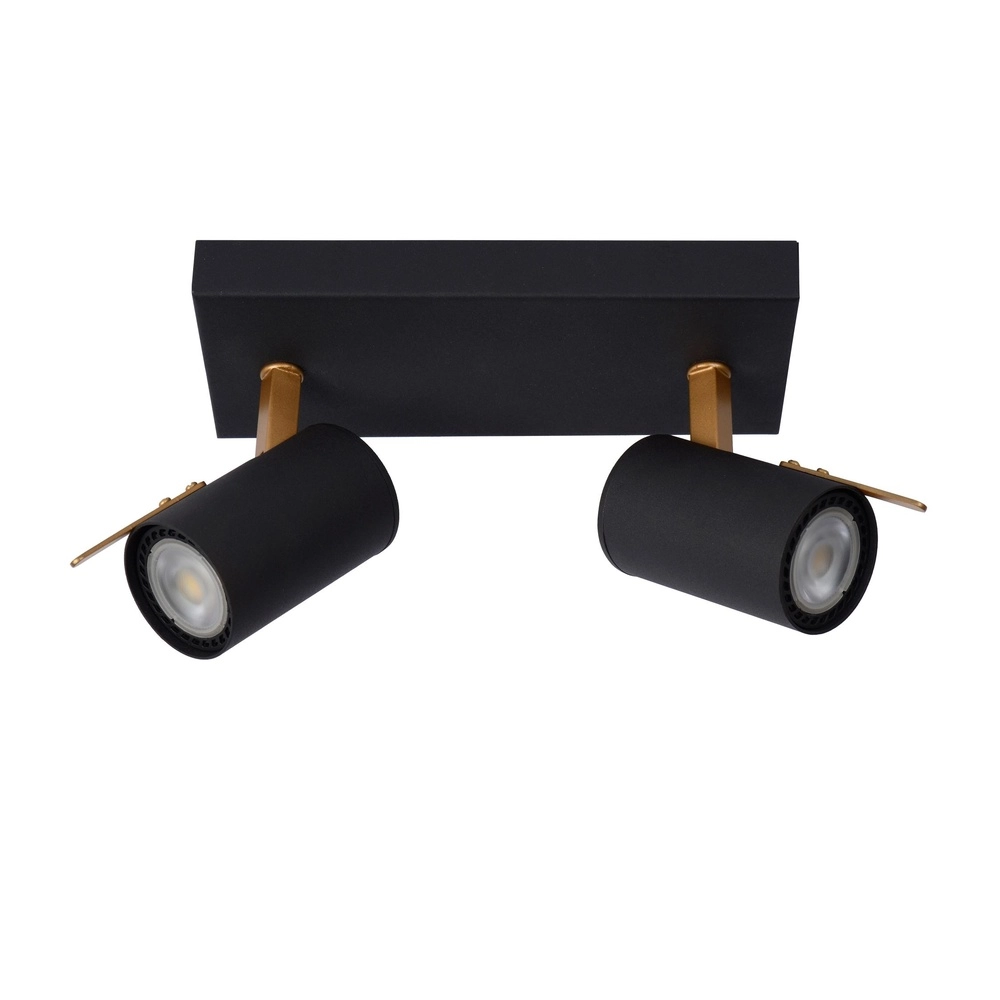 Ceiling lamp Grony 2-light black