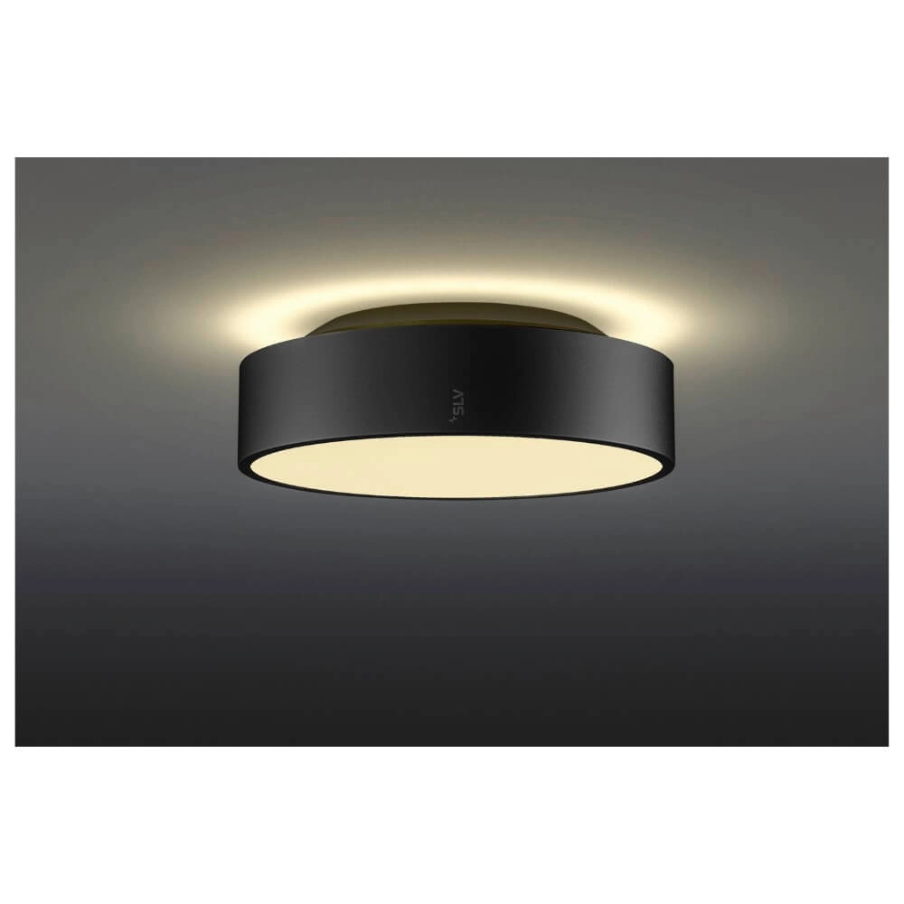 Ceiling lamp / Pendant lamp Medo Pro 30 black - CCT - 70g - Ø 28cm SLV 4024163277013