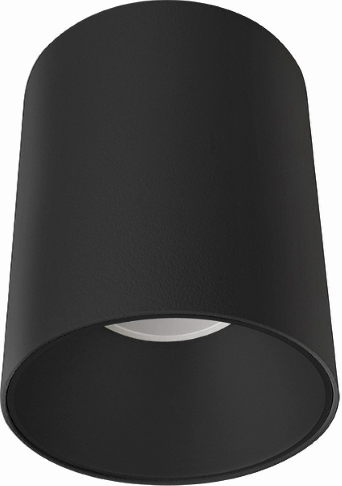 Black surface-mounted spotlight Eye 8.9cm