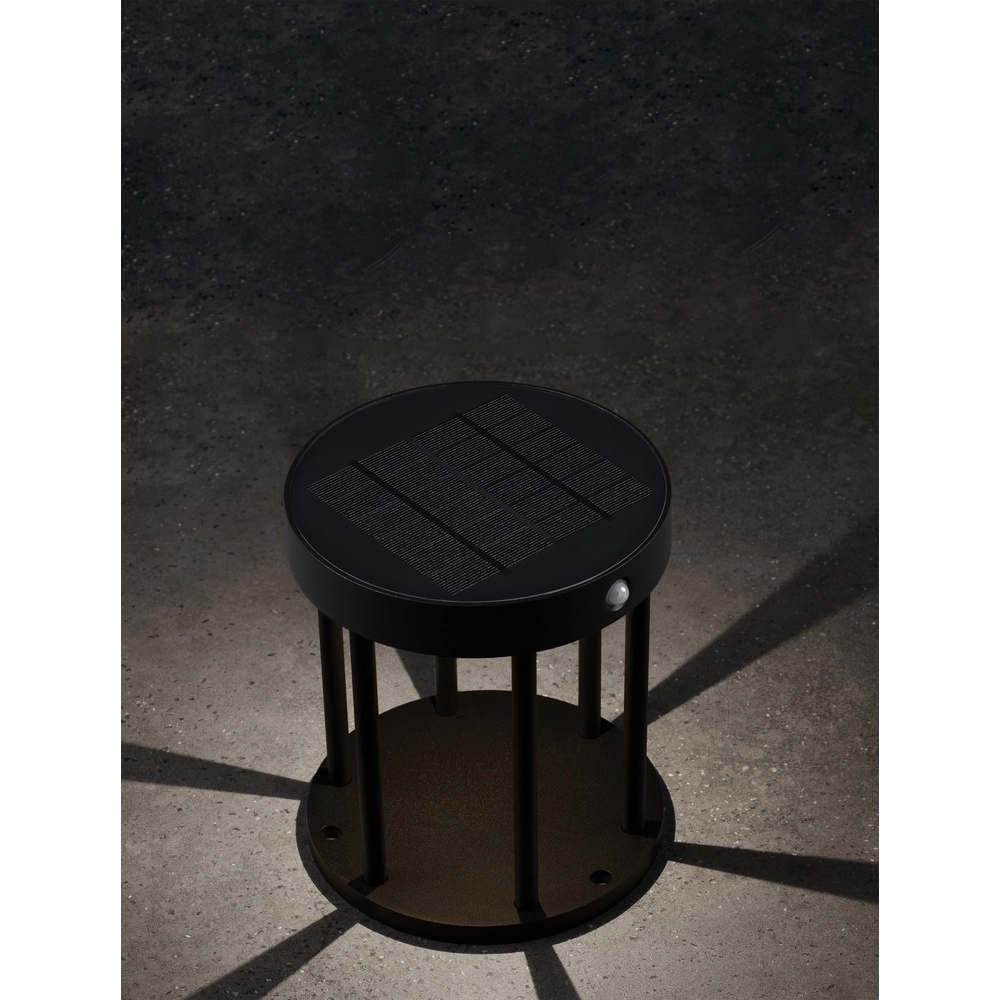 Solar garden lamp Aigo anthracite 18cm Lyora 5212017449429