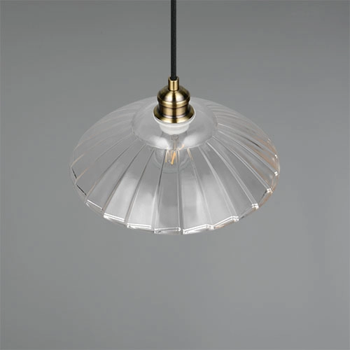 Classic pendant lamp Eluna Old brass Trio 4017807682465