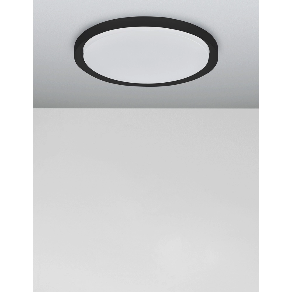 Ceiling light Troy black Ø 56cm Lyora 5212017425812