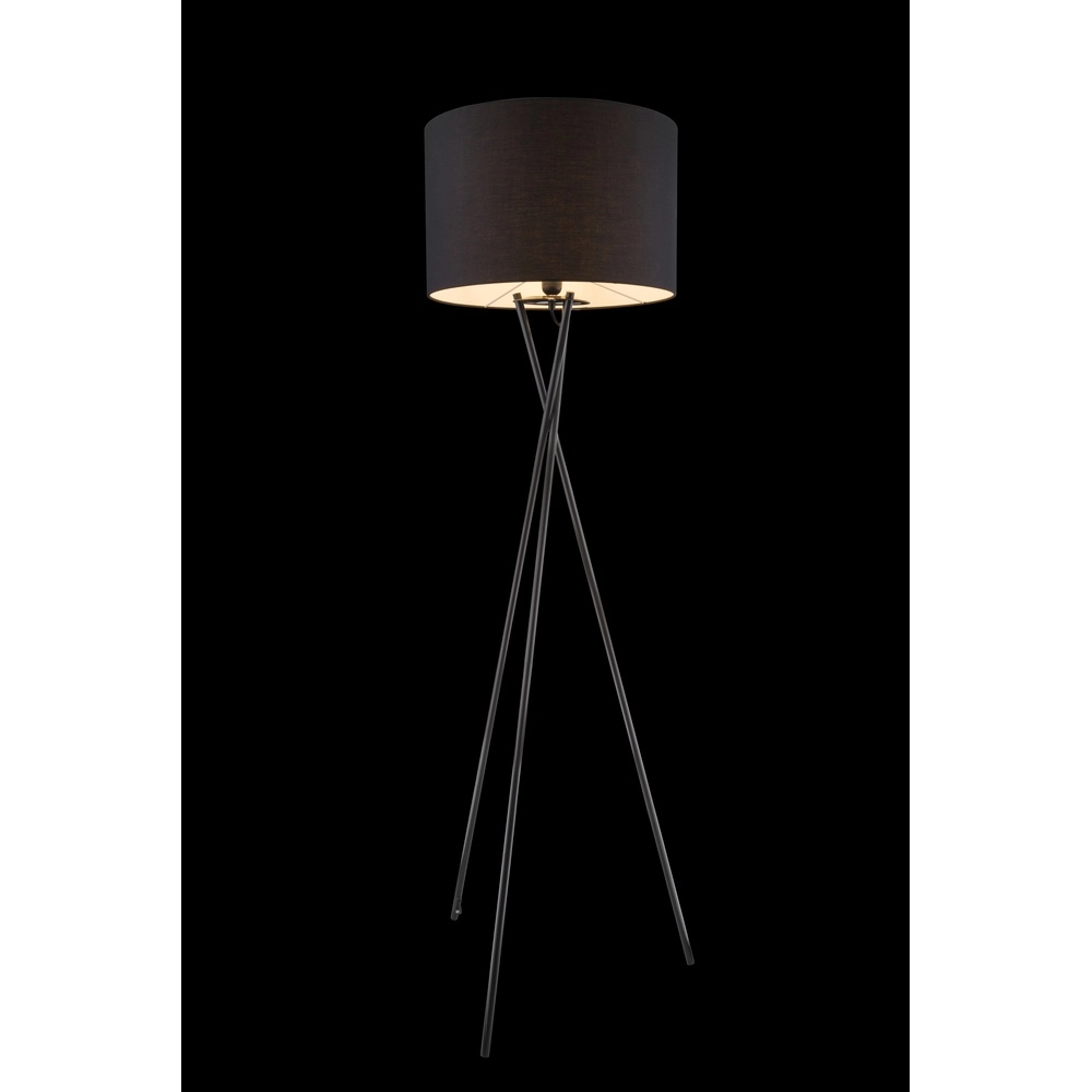 Tripod floor lamp Gustav Black Globo 9007371325849