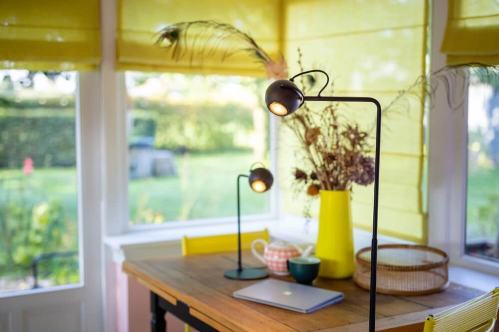 Black desk lamp The Eye ETH 8720195304524