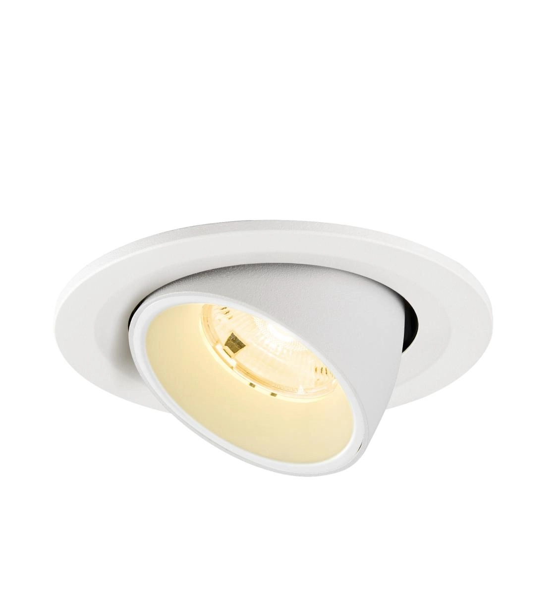 Recessed spotlight Numinos Gimble S white 3000K - 20deg SLV 4024163313476