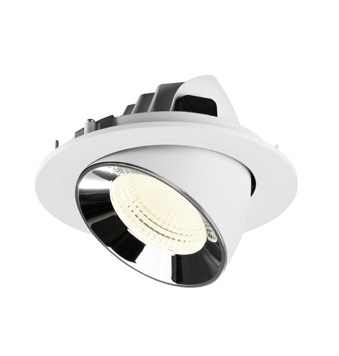 Recessed spotlight Numinos Gimble L white/chrome 4000K - 55deg SLV 4024163309981