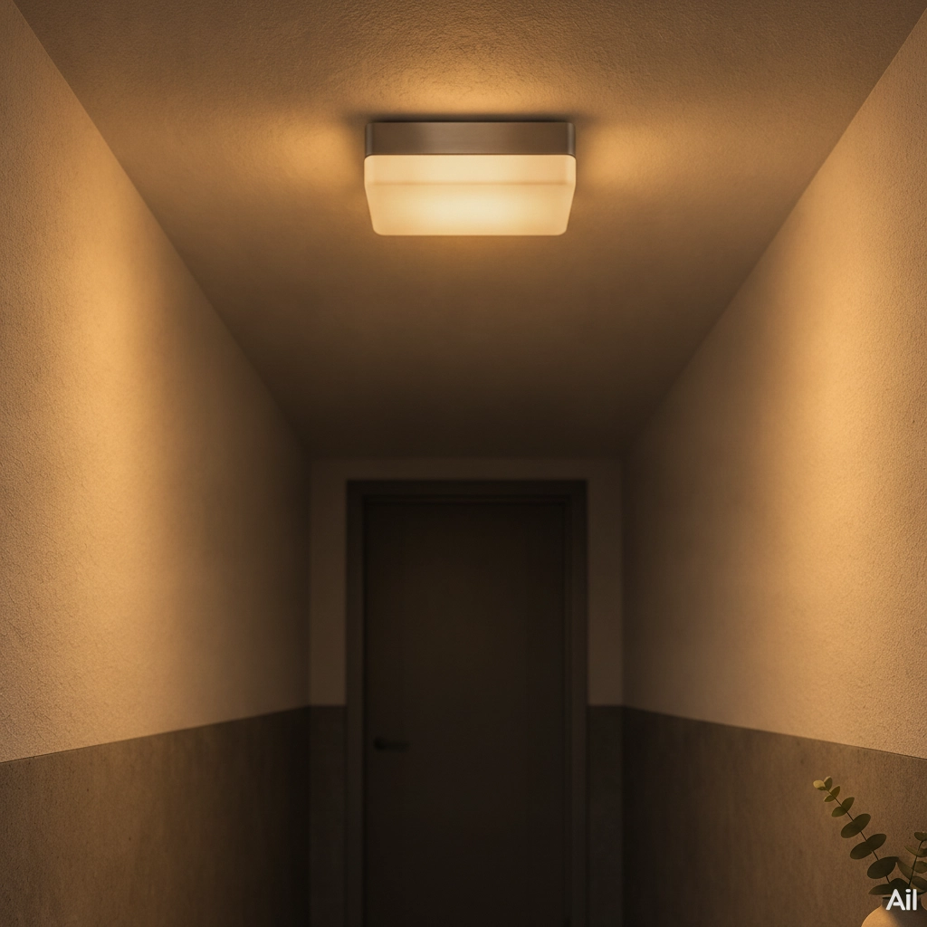 Ceiling lamp Cube square 20.5cm