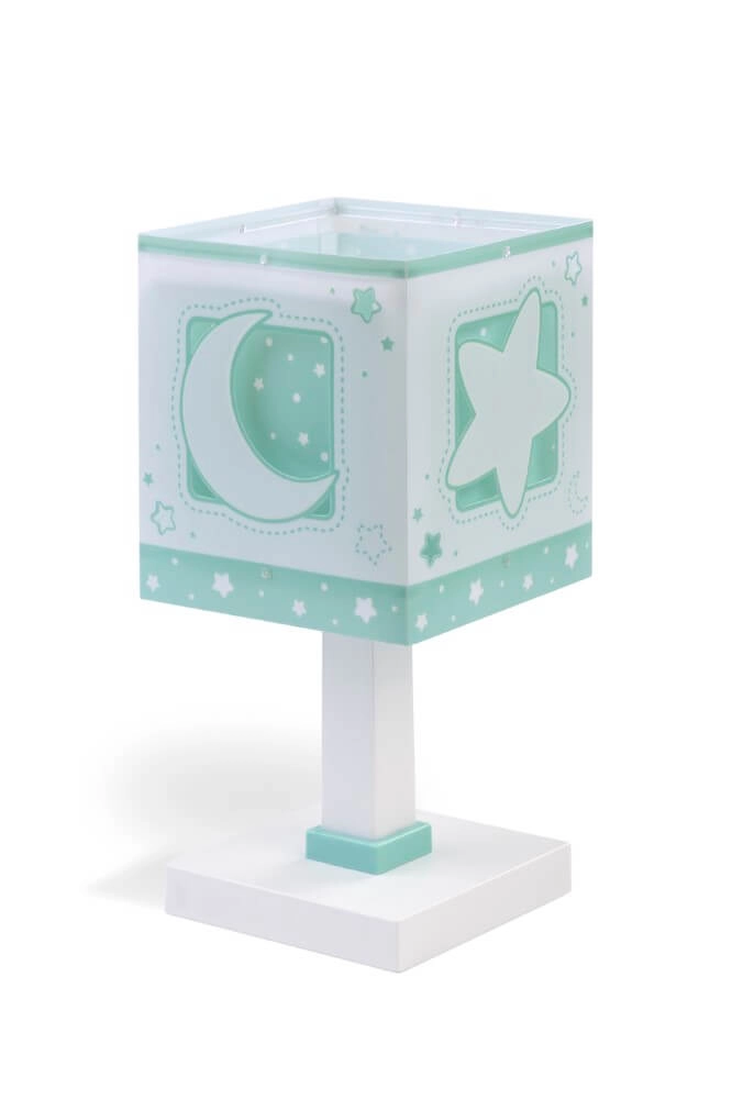 Children's room table lamp Moonlight turquoise Dalber 8420406000367
