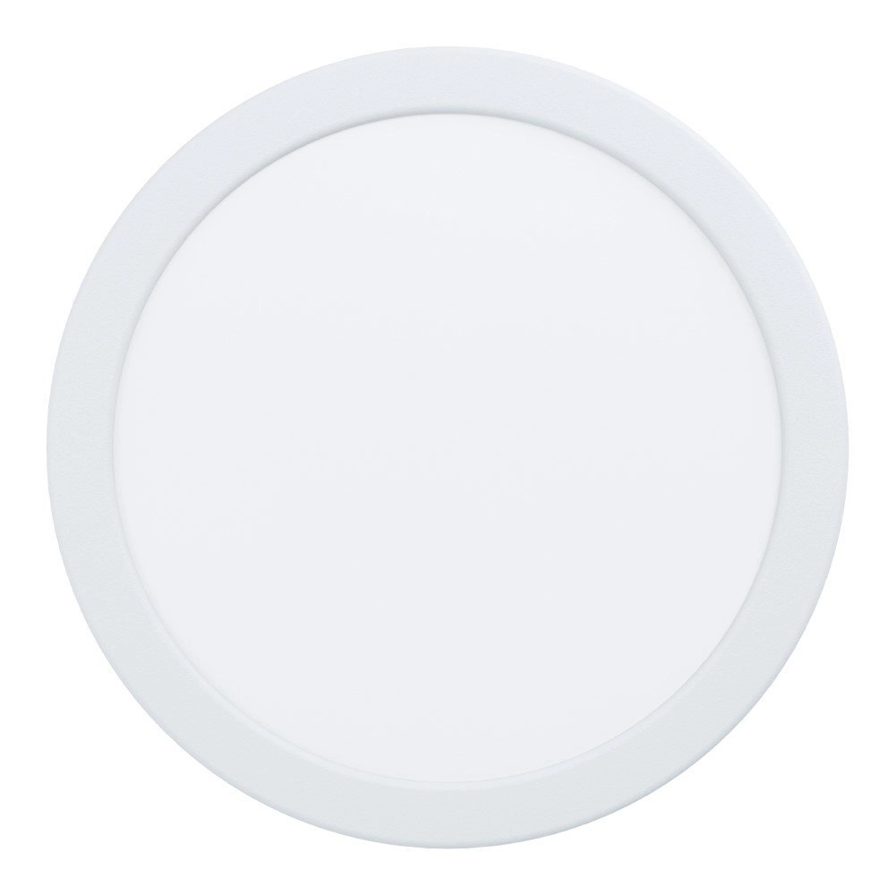 White recessed spotlight Fueva 5 Ø 21.6cm