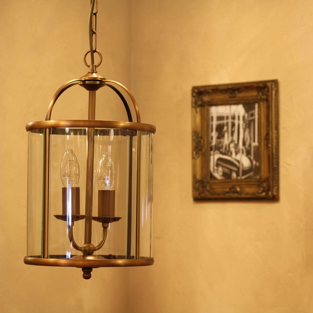 Pendant lamp Pimpernel 23cm old brass