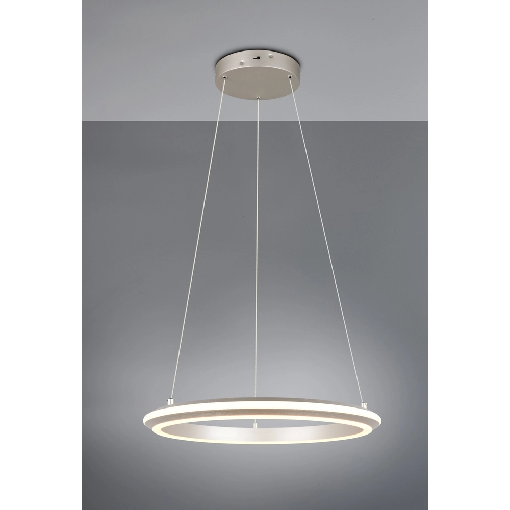 Pendant lamp Amador nickel Ø 45cm Trio 4017807656640
