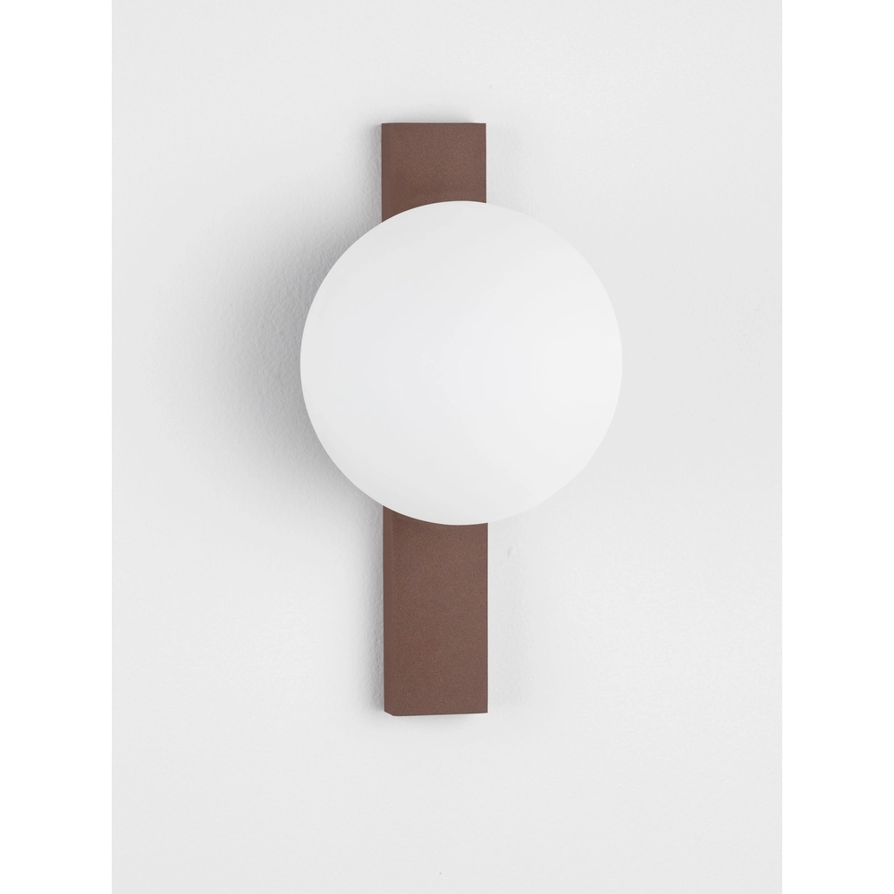 Unique wall lamp Remi Rusty brown with white bulb Lyora 5212017494481