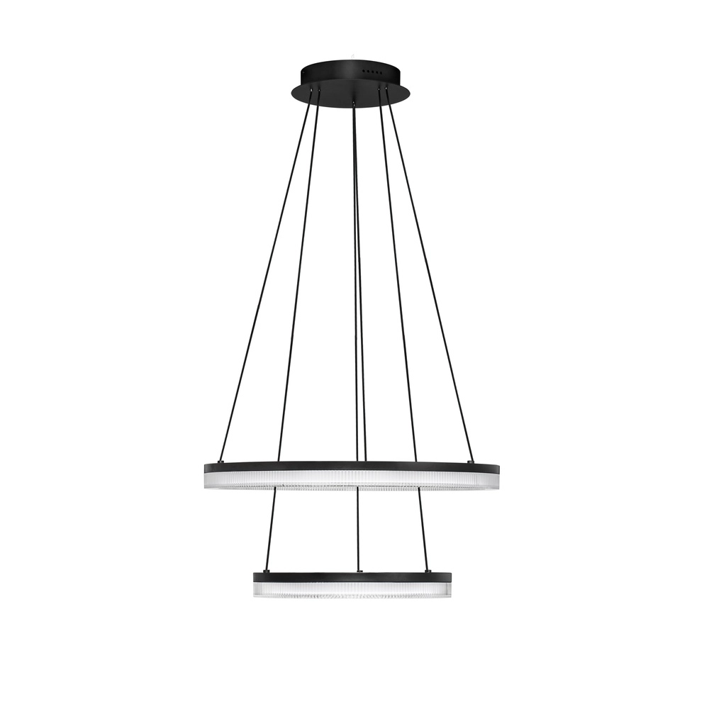 Black pendant lamp Lonela double Lyora 5212017467065