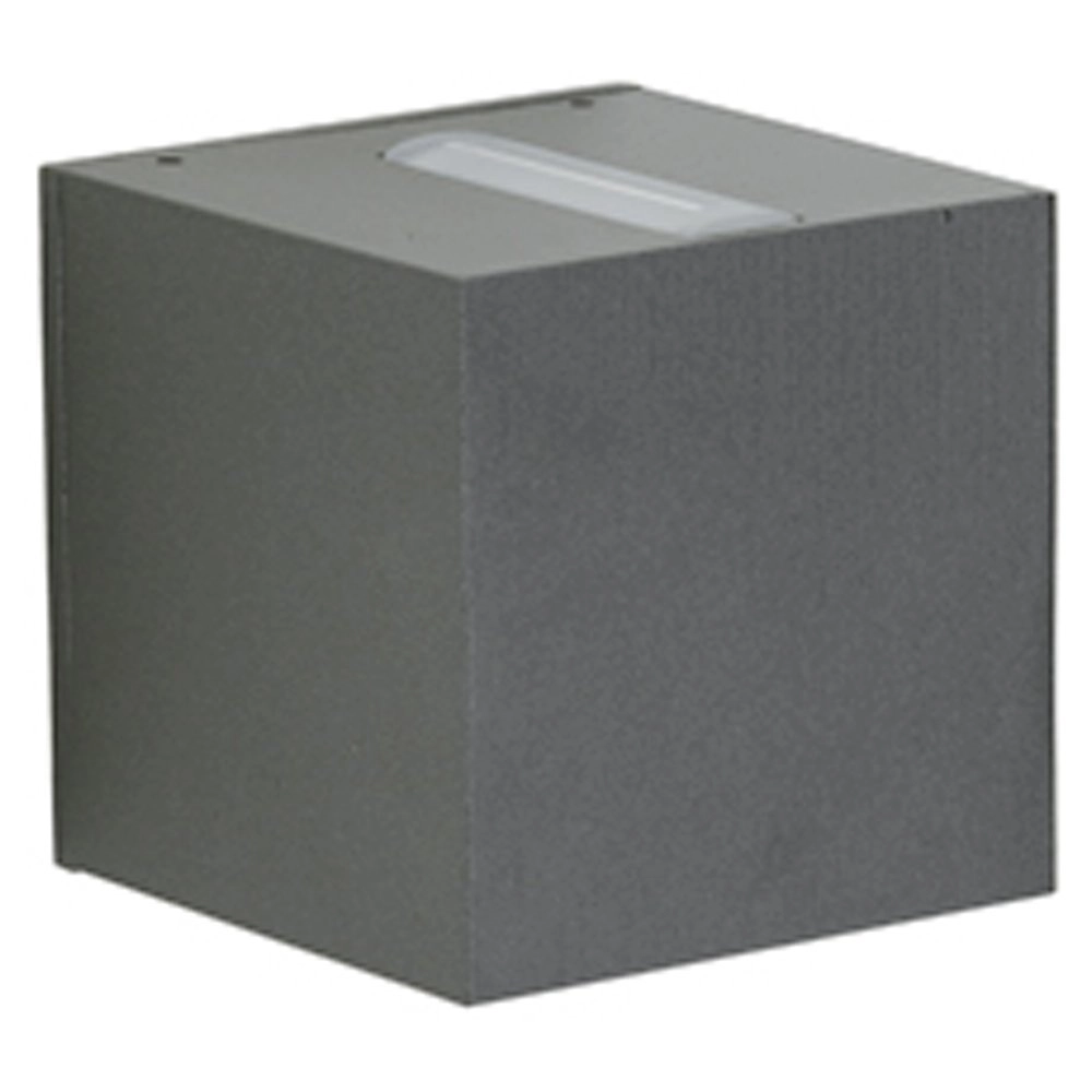 Square Led wall lamp Zenn 10.5cm-anthracite