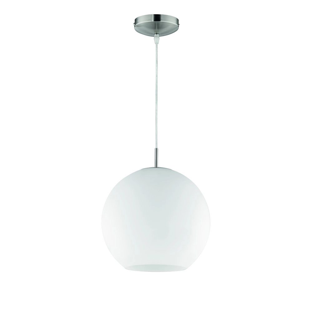 Pendant lamp Moon 30cm white Trio 4017807258035