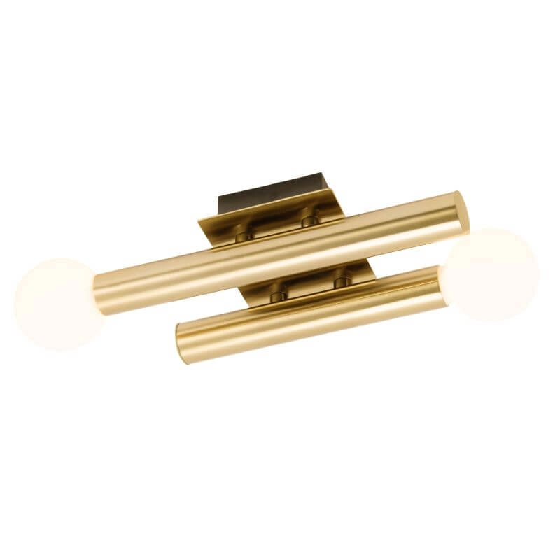 Matte gold ceiling lamp Lucky