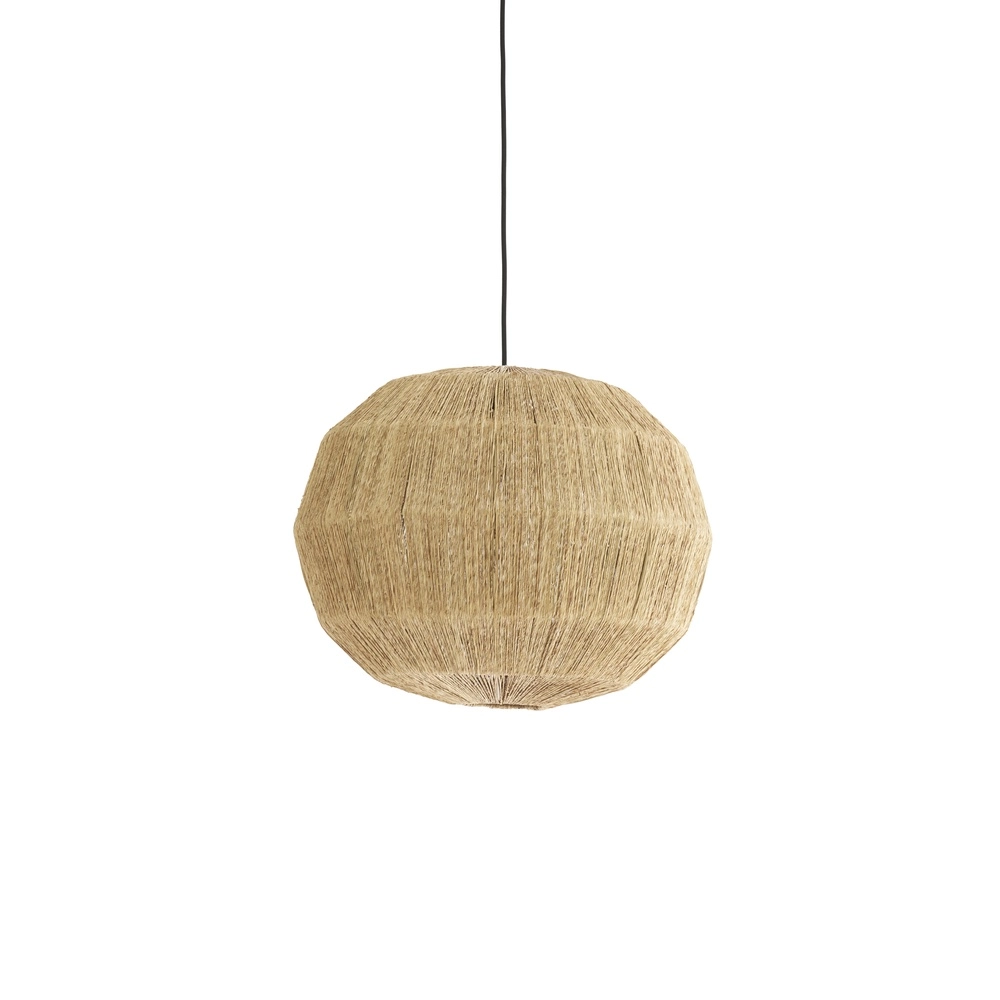 Jute pendant lamp Junna Ø 50cm - 1x E27