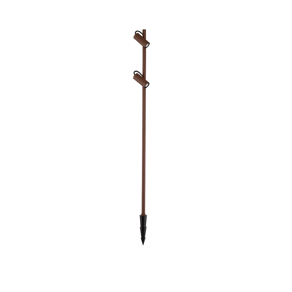 Garden lamp Darma Rusty brown double Lyora 5212017472540