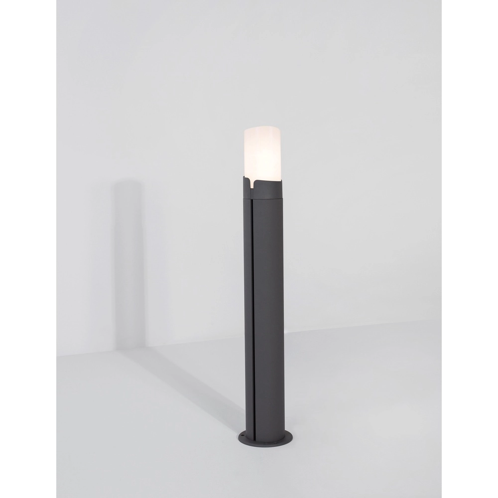Sleek garden lamp Pyro grey
