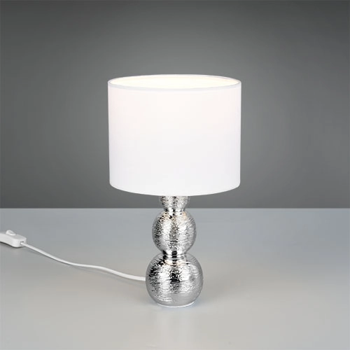 Table lamp Lova silver grey