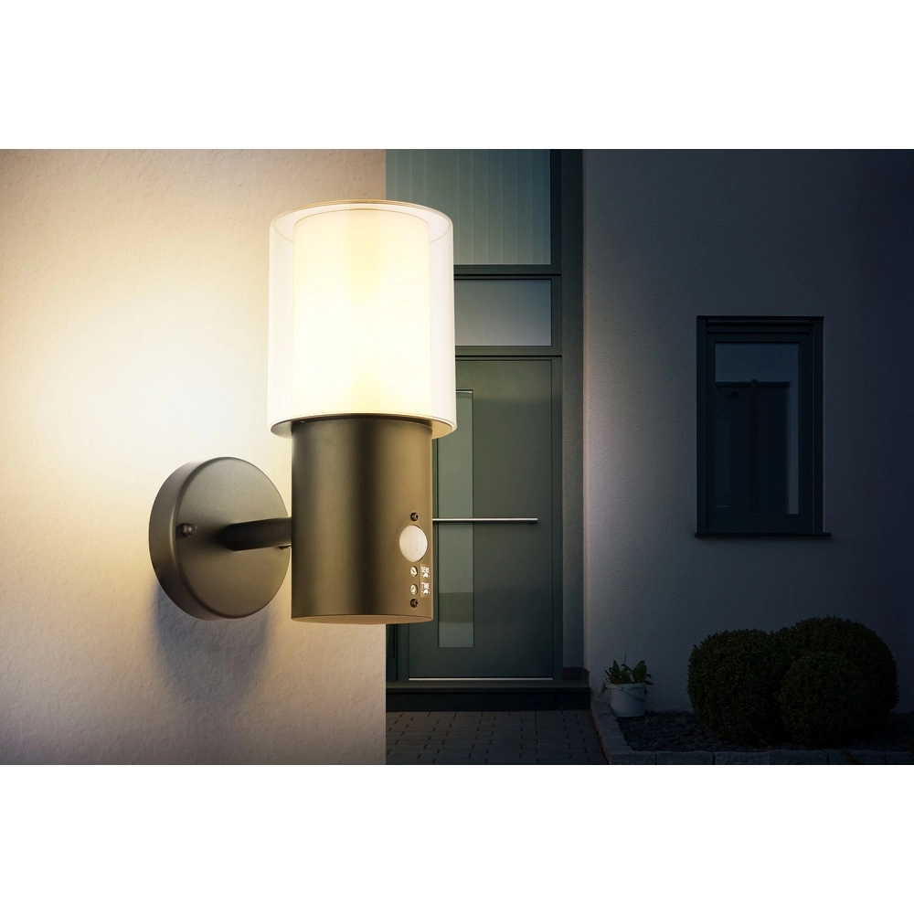Design front door light Compton with sensor Globo 9007371592371