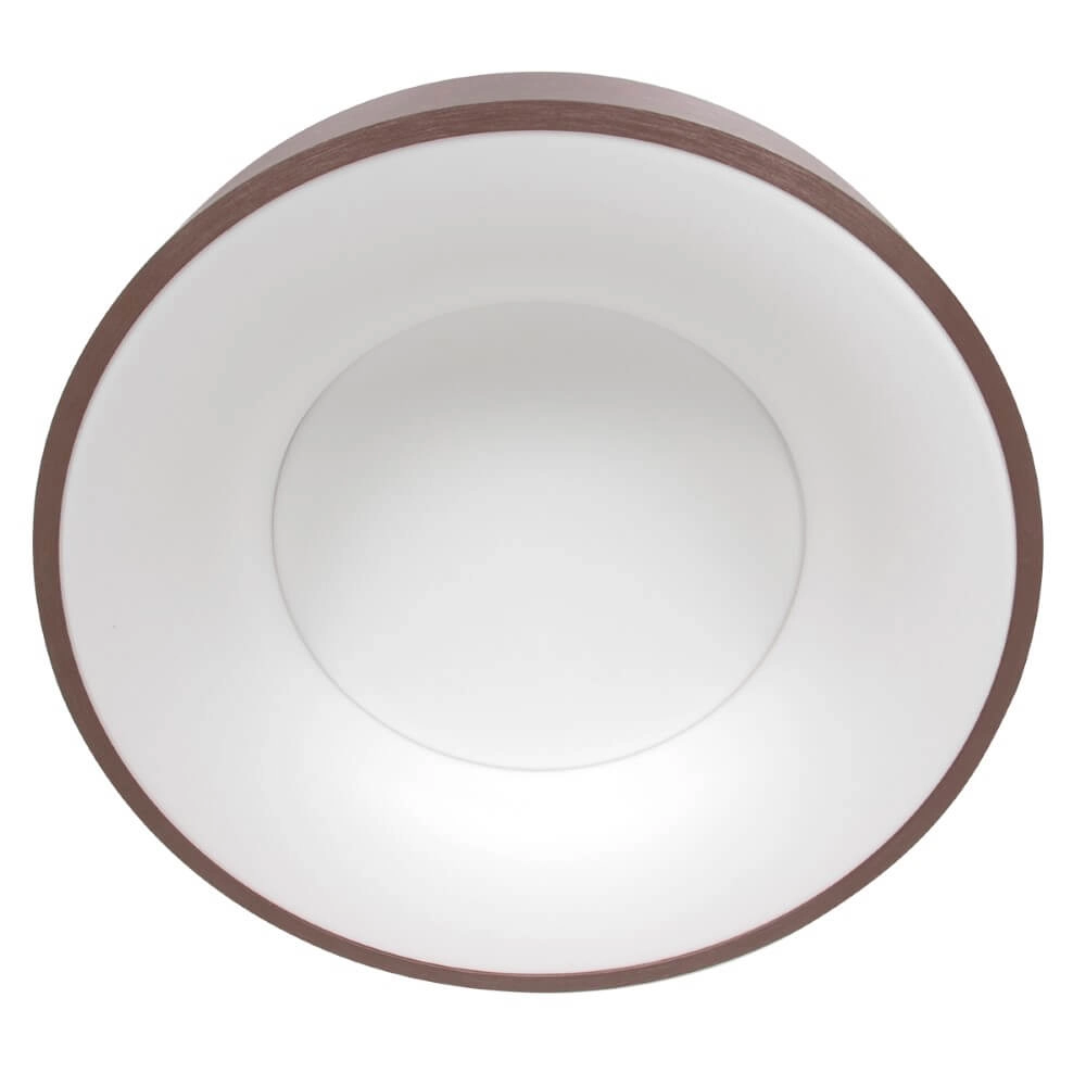 Bronze LED ceiling lamp Ringlede Ø 48cm Steinhauer 8712746167412