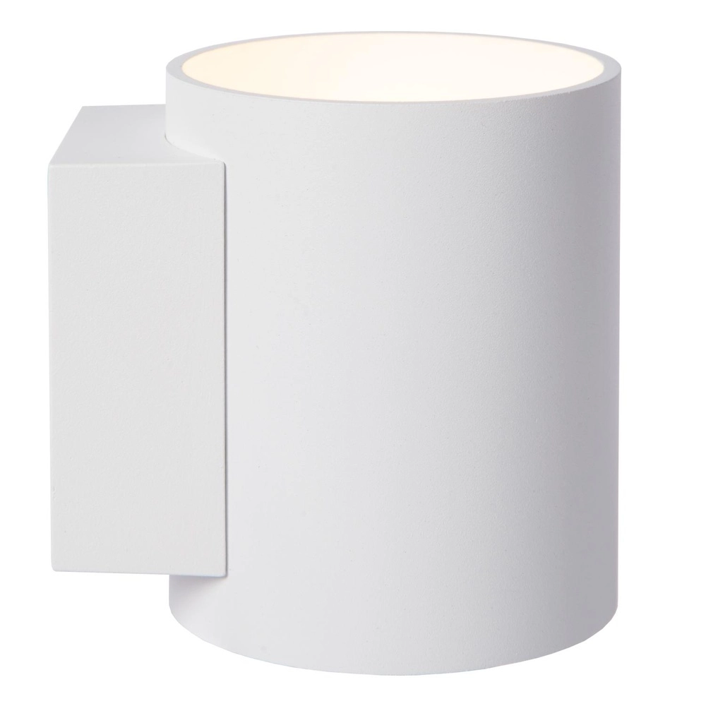 Wall lamp Xera Ø 8cm white Lucide 5411212233653