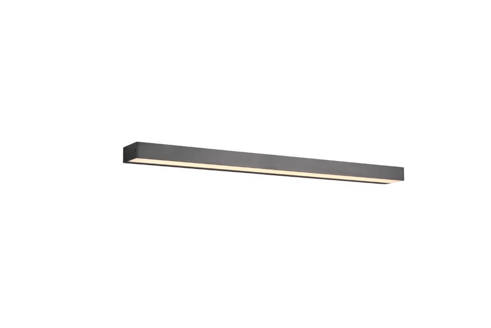 Wall lamp Rocco 90cm black Trio 4017807507935