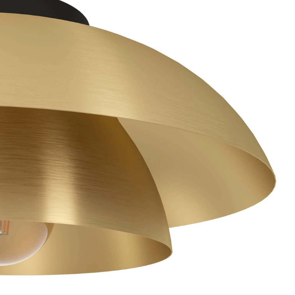 Golden design ceiling lamp Cenciara Ø 40cm Eglo 9008606274383
