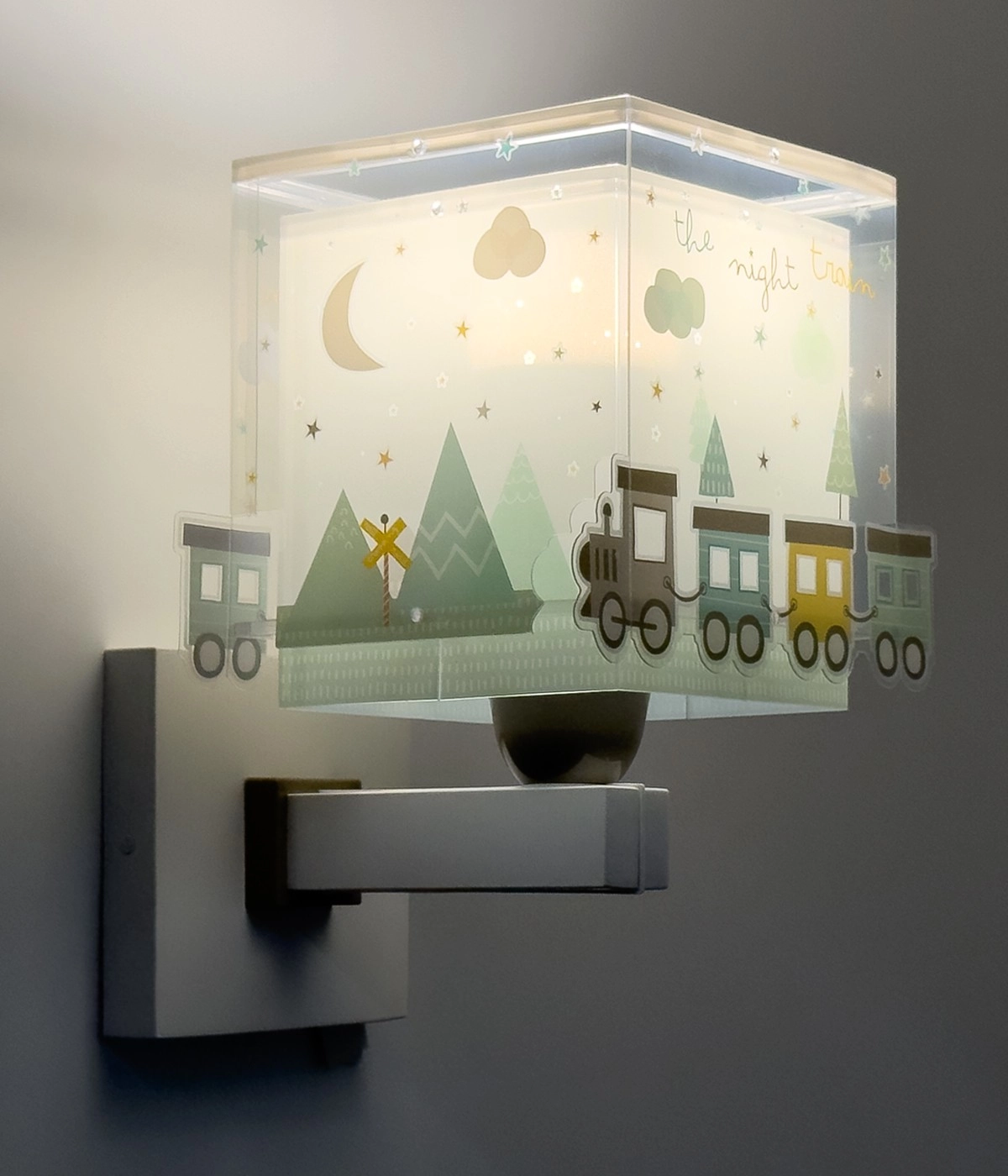 Wall lamp Night Train Grey glow in the dark Dalber 8420406635392