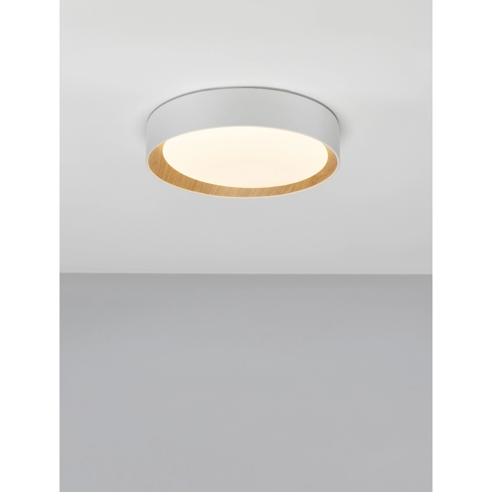 Ceiling lamp Stake white Ø 35cm