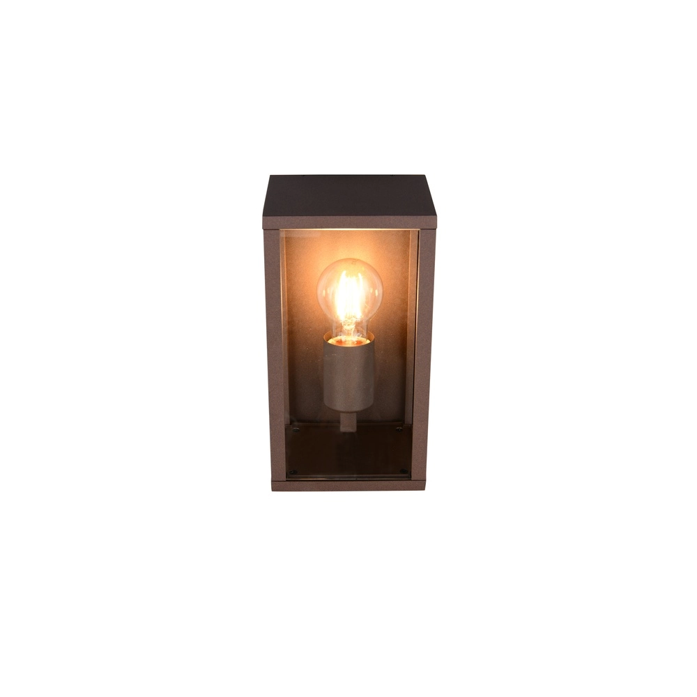 Modern wall lamp Garonne S rust brown Trio 4017807687378