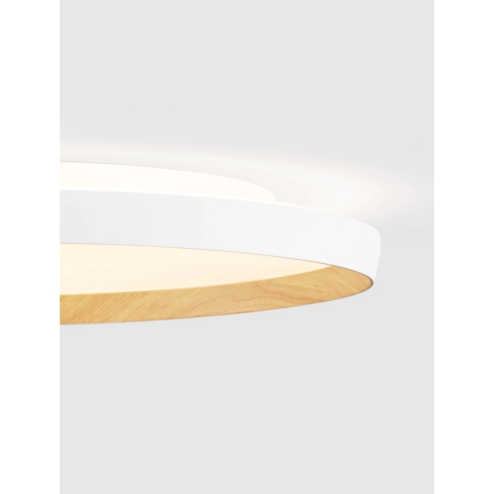 Ceiling light Vomos white Ø 60cm Lyora 5212017448774