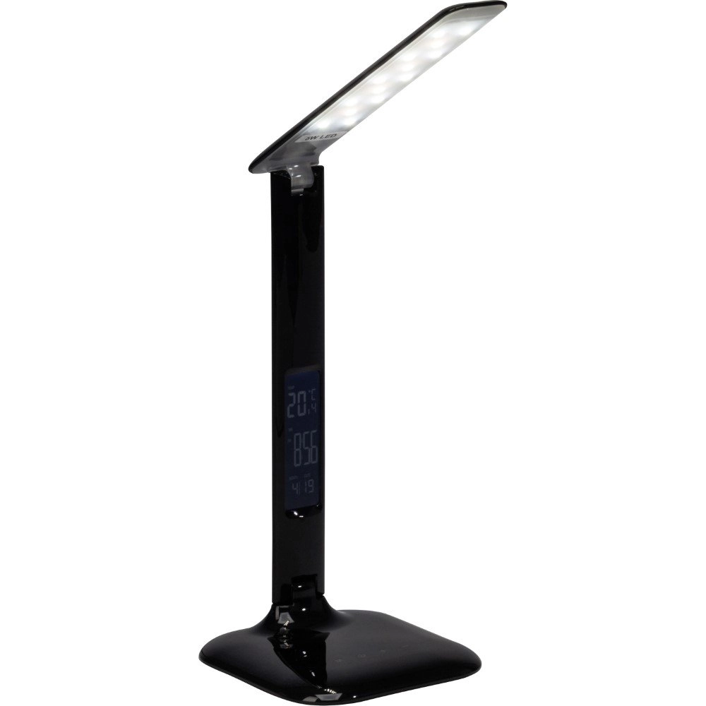 Multifunctional desk lamp Glenn black Brilliant 4004353220739