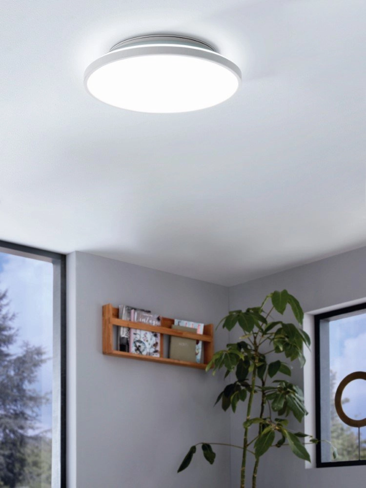 LED flush ceiling light Crespillo Ø 31,5cm Eglo 9002759993382