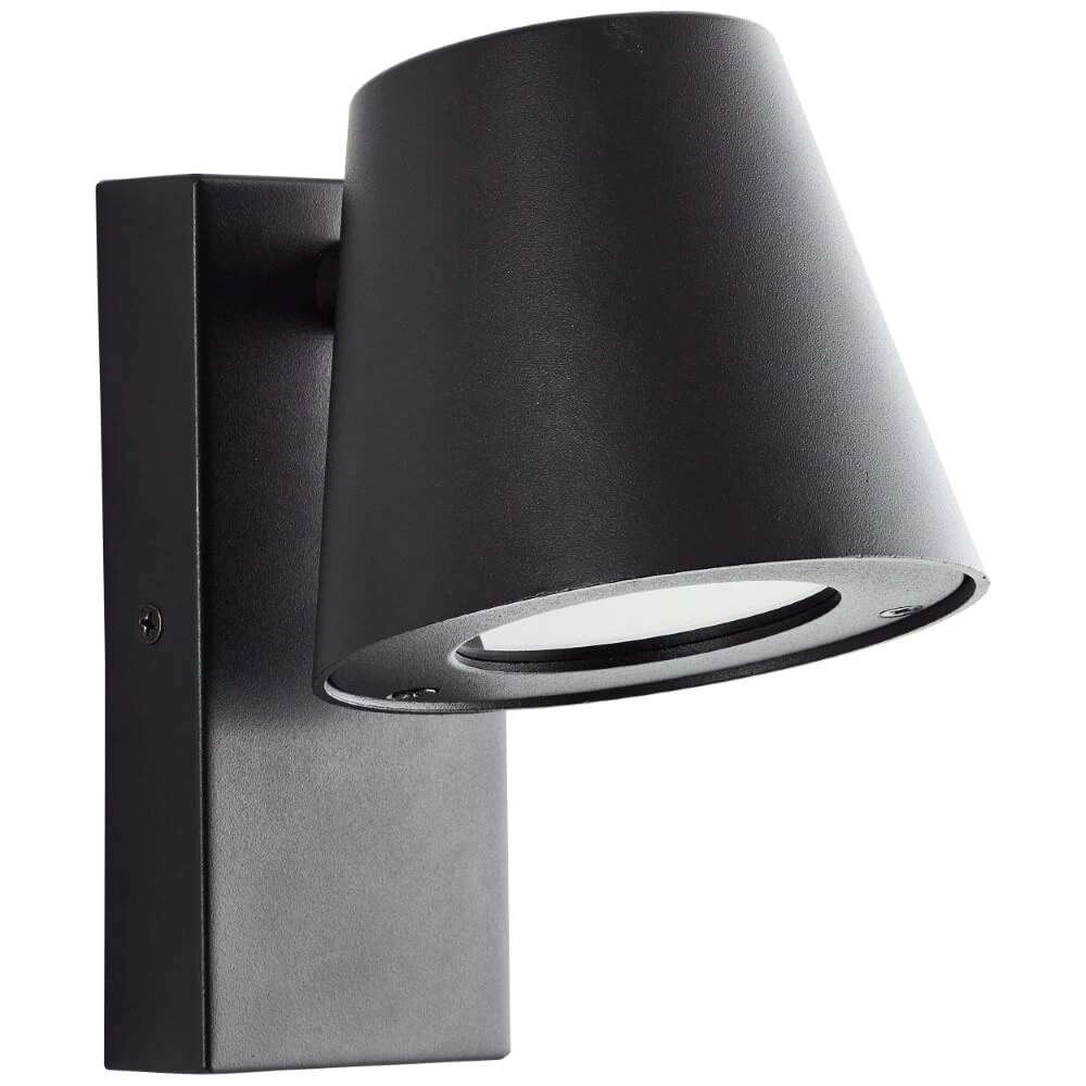 Black wall lamp Bari Brilliant 4004353435775