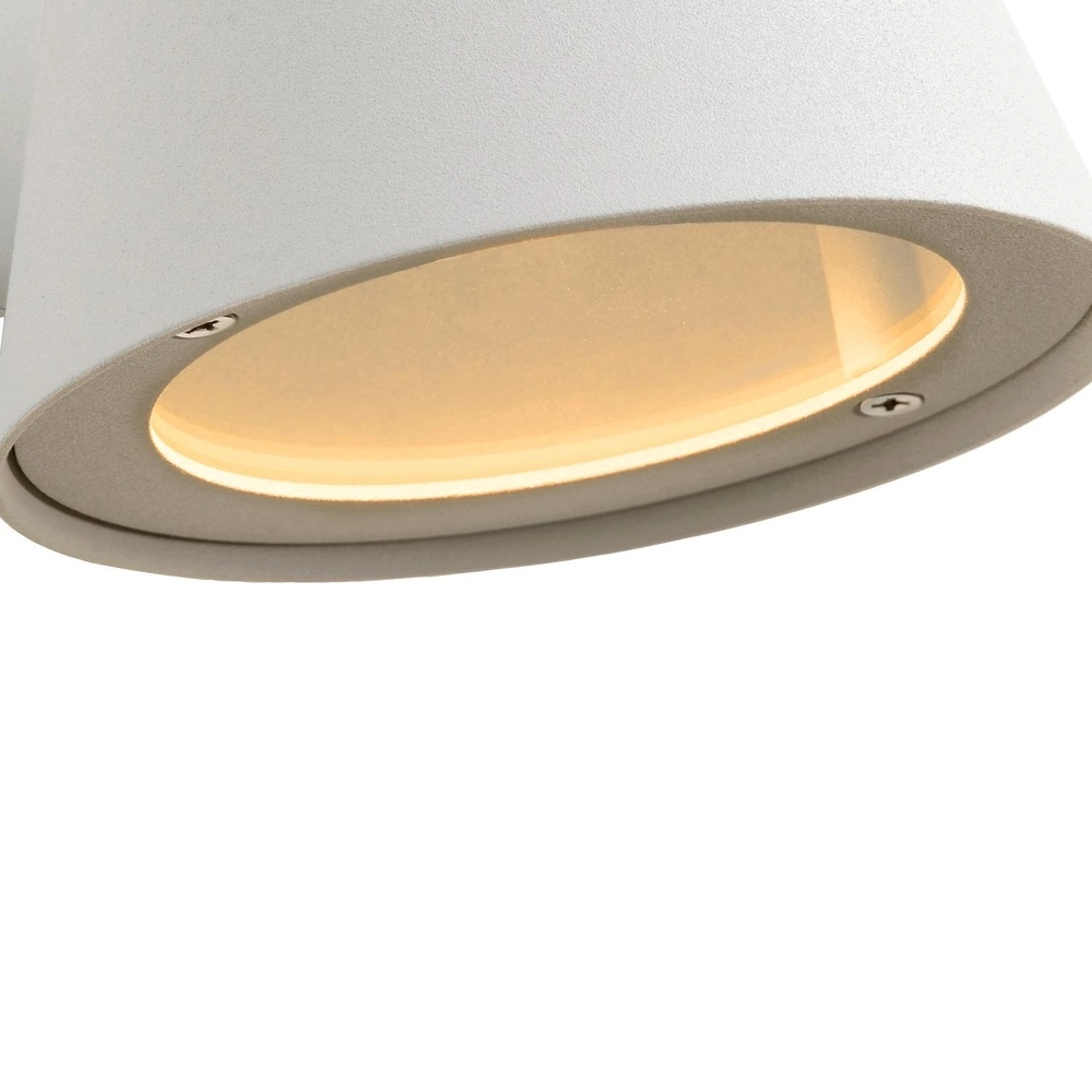 Wall spotlight Dingo-Led IP44 white Lucide 5411212143822