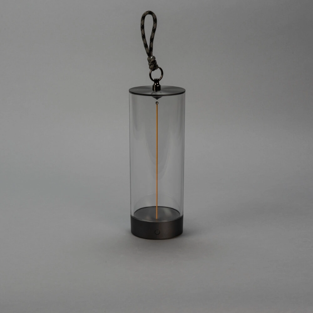 Rechargeable lamp Edison S anthracite KonstSmide 7318307846379