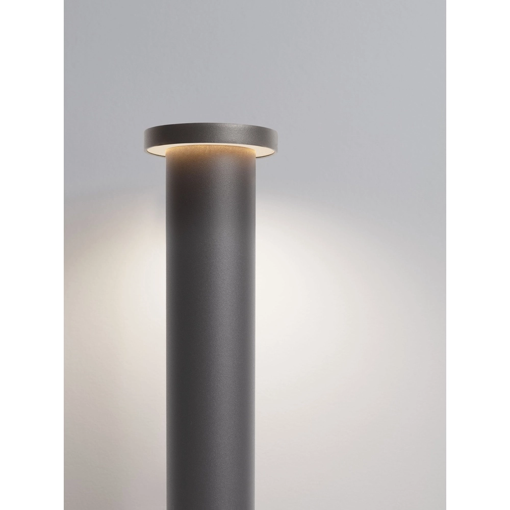 Modern path lighting Bast dark grey 45cm - 3000K Lyora 5212017497628