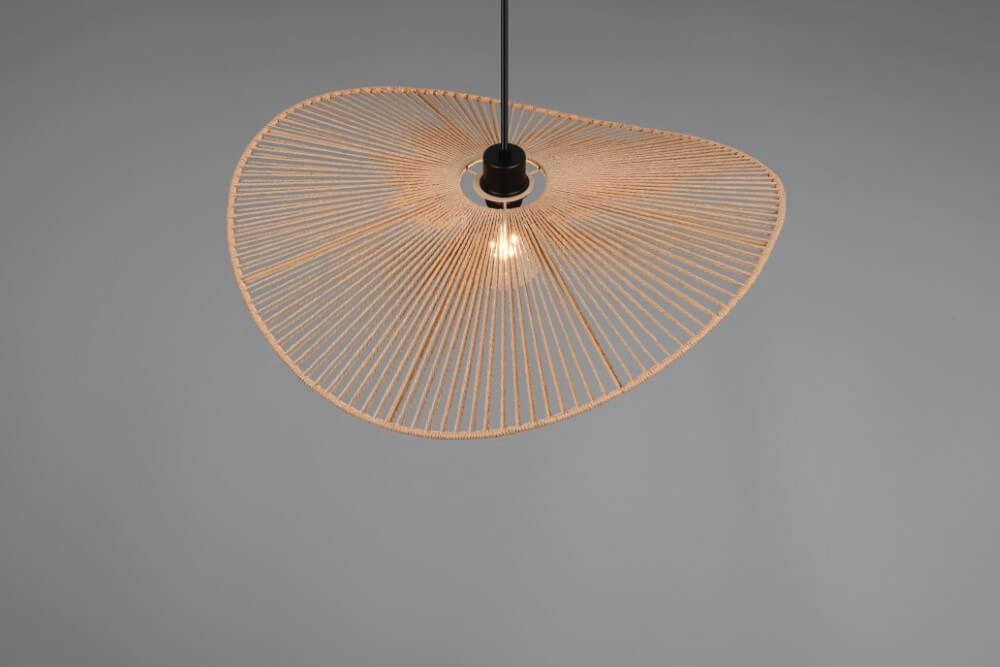 Japandi pendant lamp Laurine Ø 58cm Trio 4017807637625