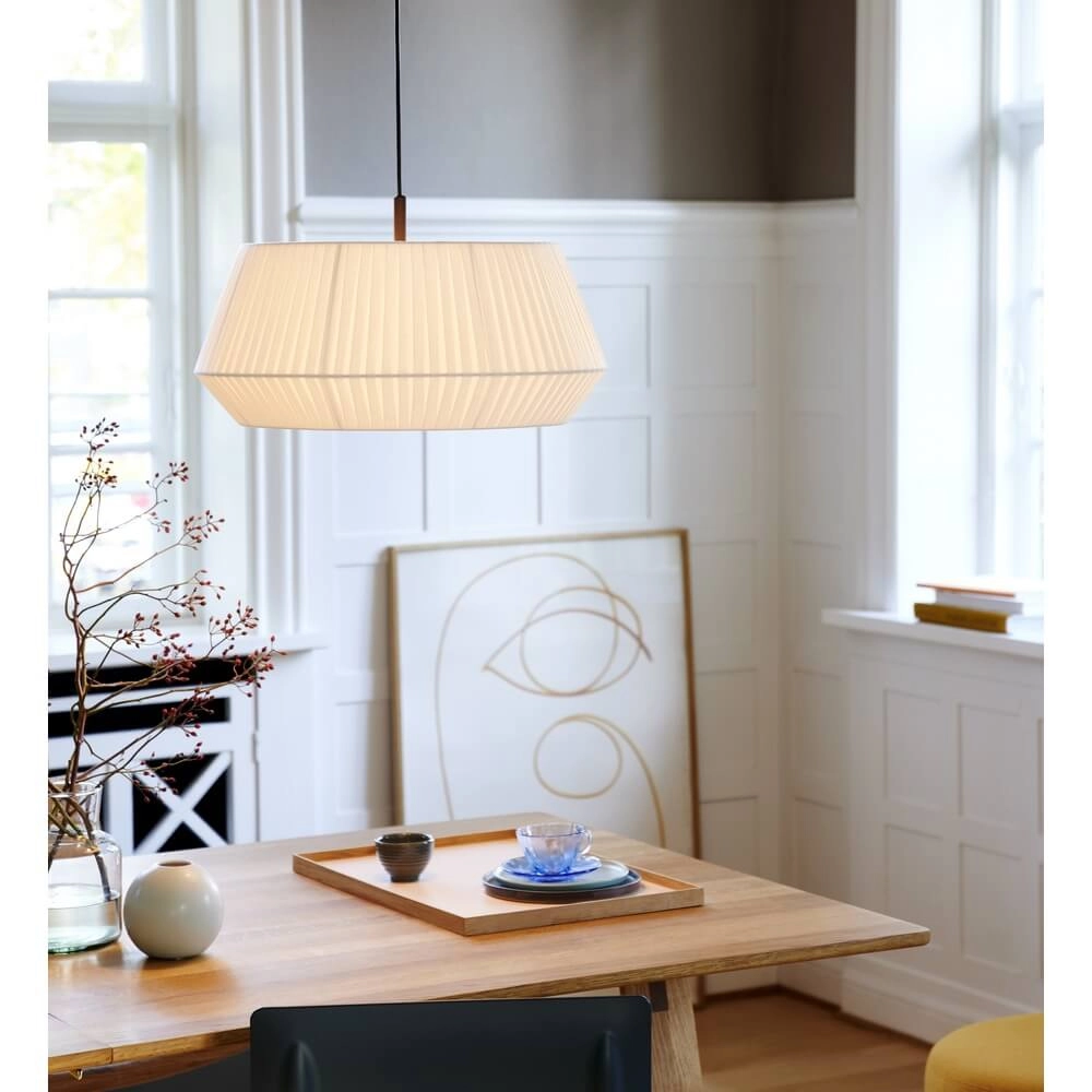 Unique pendant lamp Dicte white Ø 53cm Nordlux 5704924005534