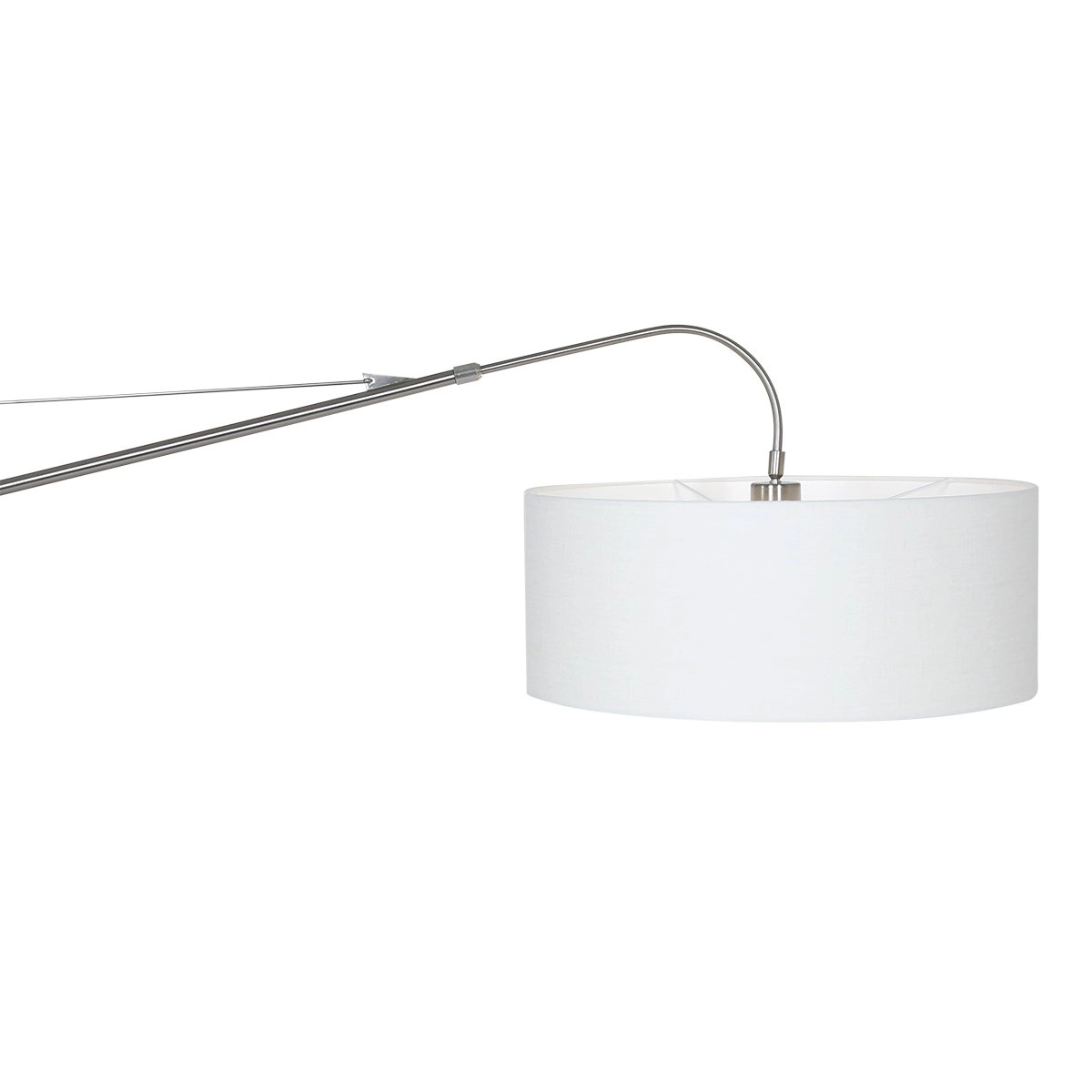 Stainless steel with white reading lamp Gramineus