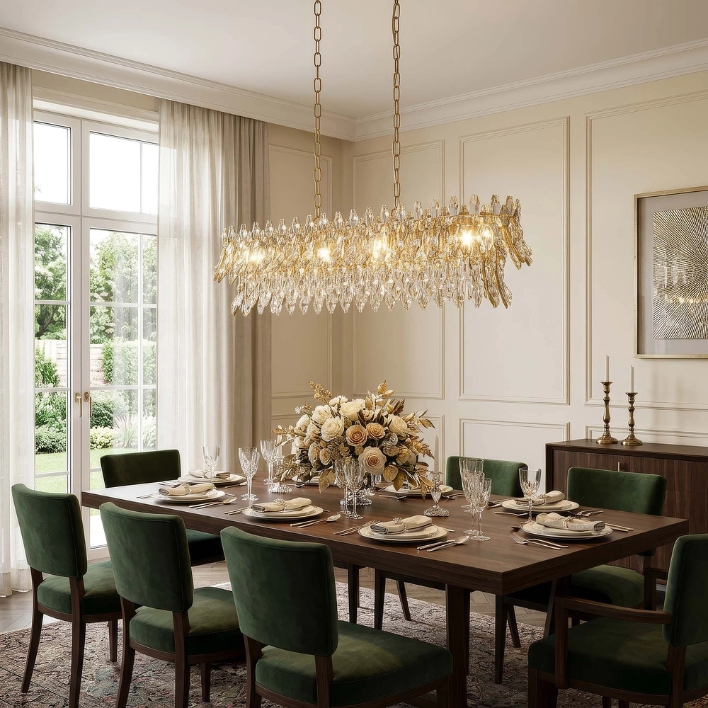 Chandelier Monarch gold 98 x 25cm