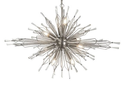 Decorative pendant lamp Starburst Ø 74cm Searchlight 5053423160030