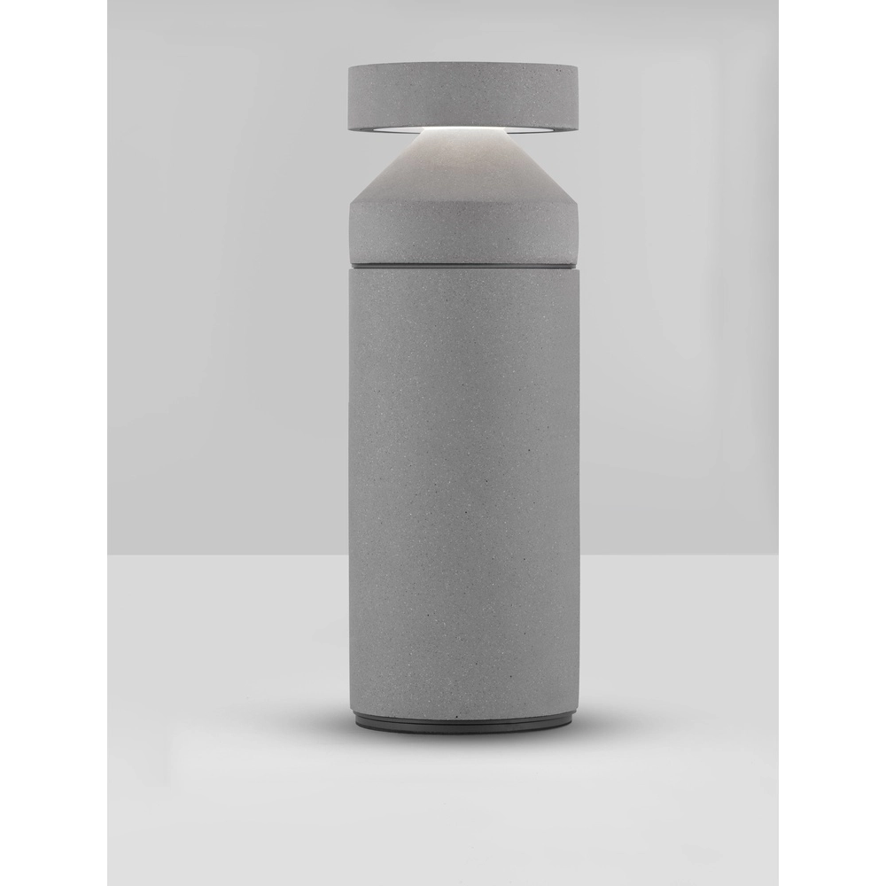 Sleek garden lamp Navy concrete grey 54.5cm