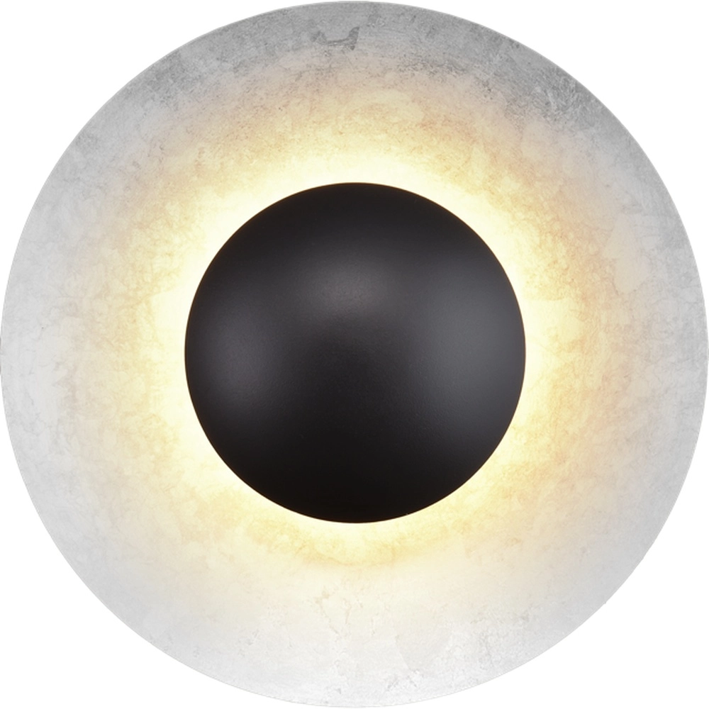 Wall lamp Zyan black with silver Masterlight 8718121217451