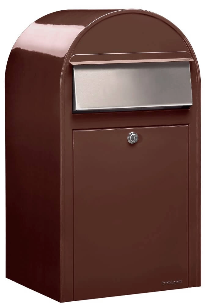 Mailbox Grande 8017 i Dark brown