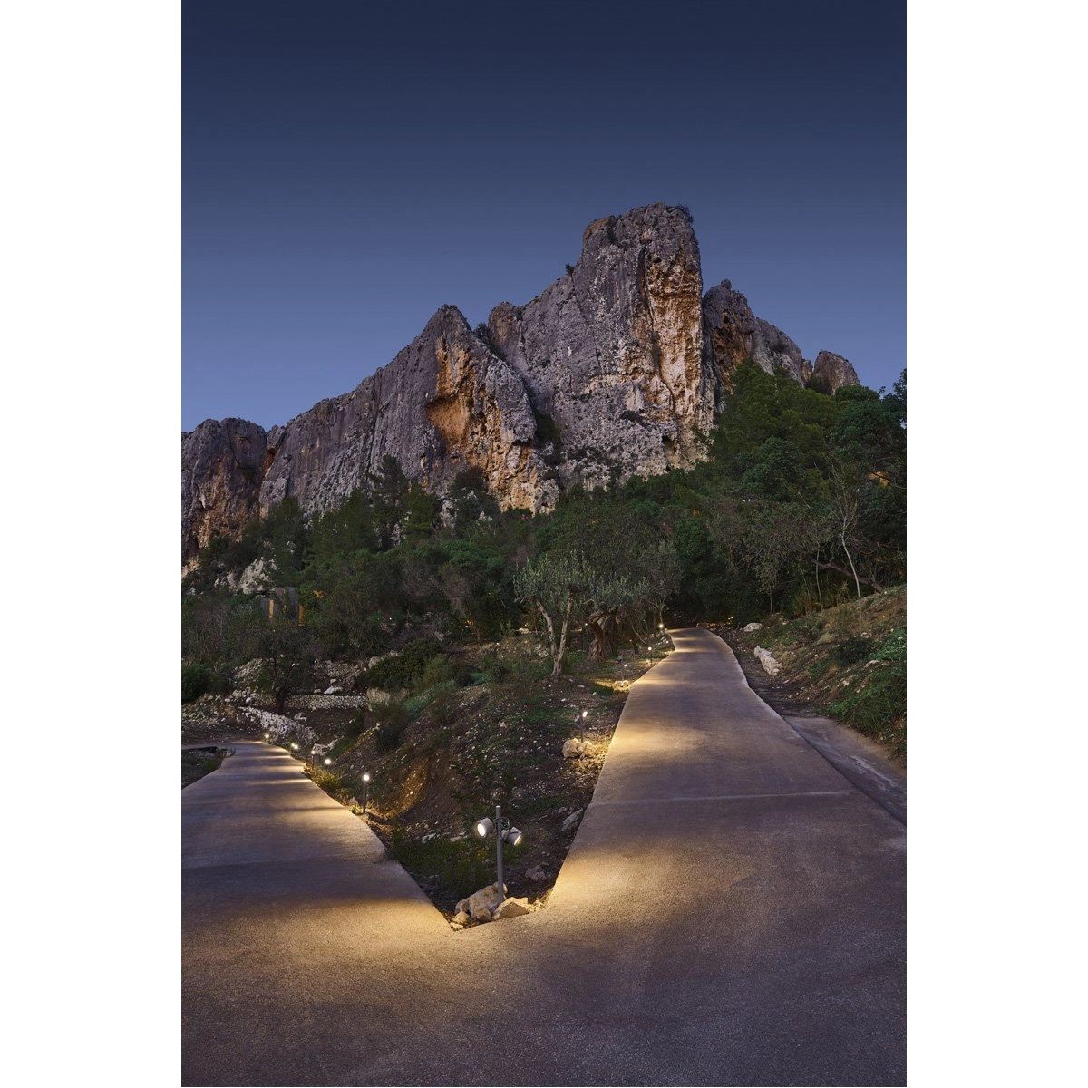 Standing garden spotlights Sitra 260 SL Spike SLV 4024163134460