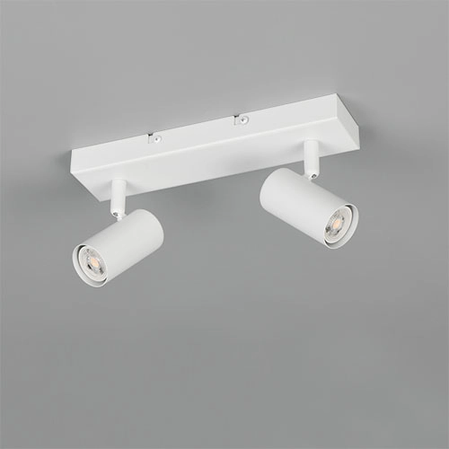 Surface-mounted spot Taryn 2-light white Trio 4017807685565